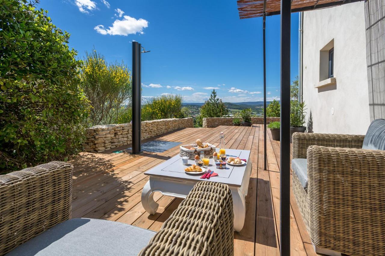 Villa Domitia Chambre d'Hôtes Luberon Bonnieux Exterior foto