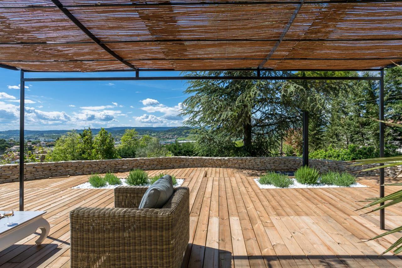 Villa Domitia Chambre d'Hôtes Luberon Bonnieux Exterior foto