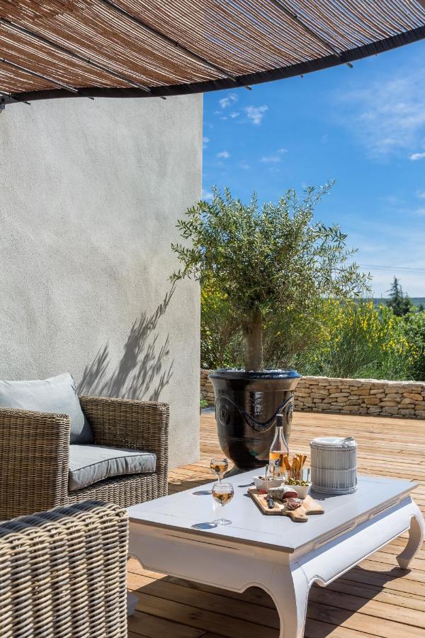 Villa Domitia Chambre d'Hôtes Luberon Bonnieux Exterior foto