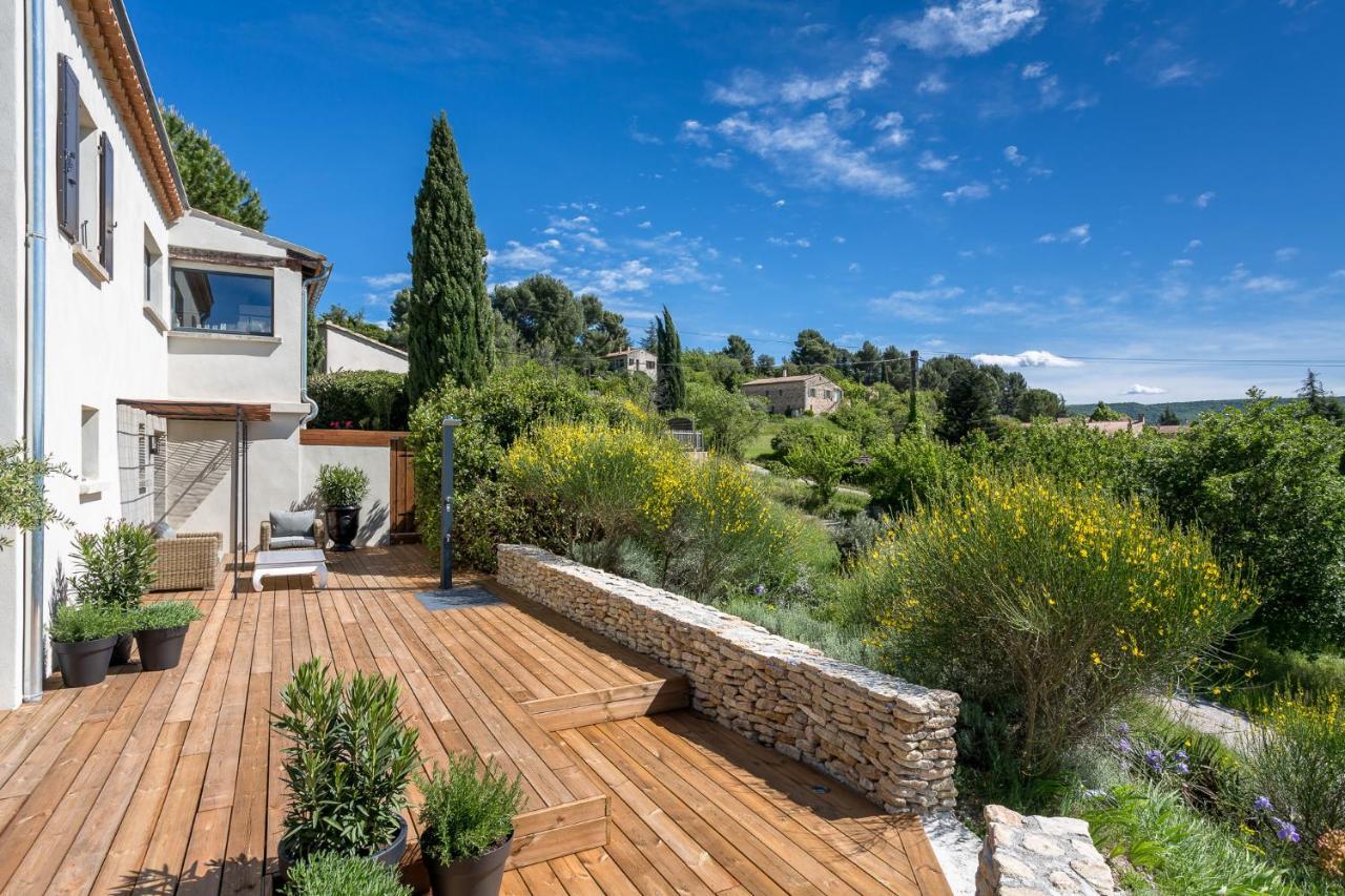 Villa Domitia Chambre d'Hôtes Luberon Bonnieux Exterior foto