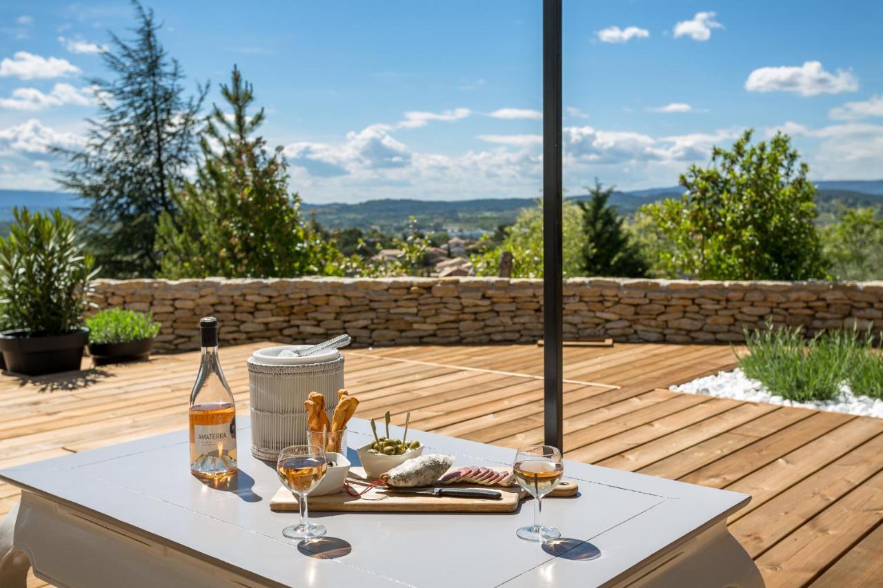 Villa Domitia Chambre d'Hôtes Luberon Bonnieux Exterior foto